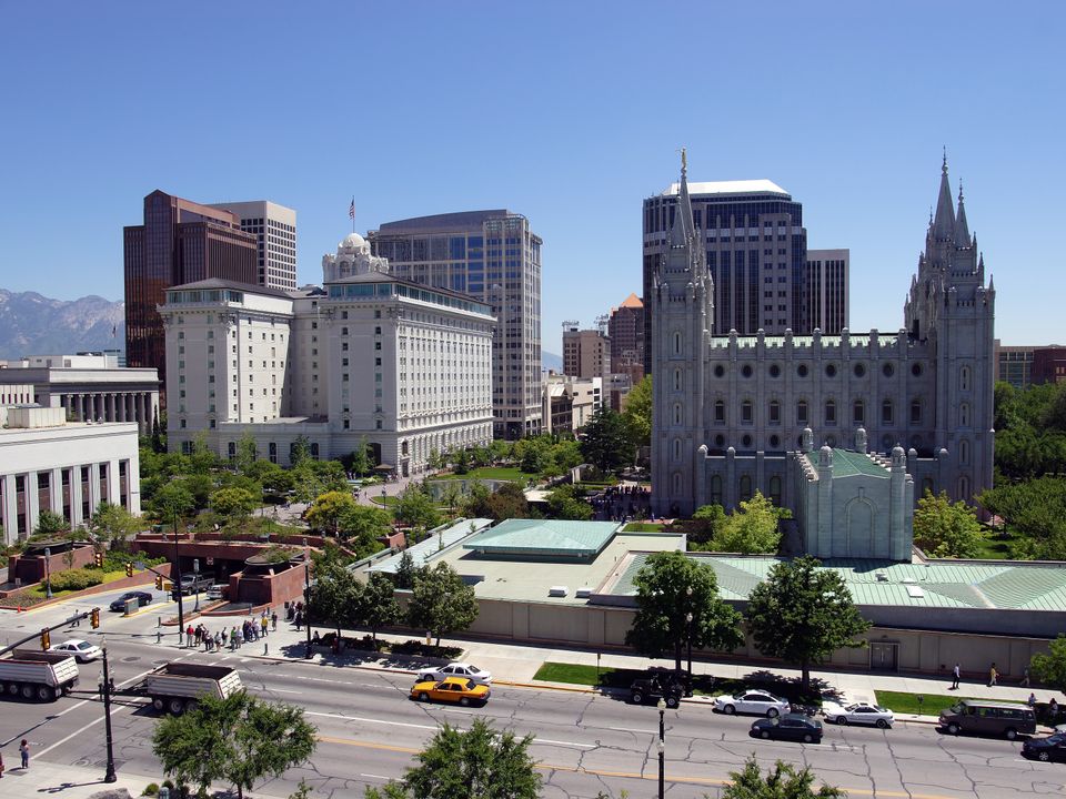 Salt Lake City city view